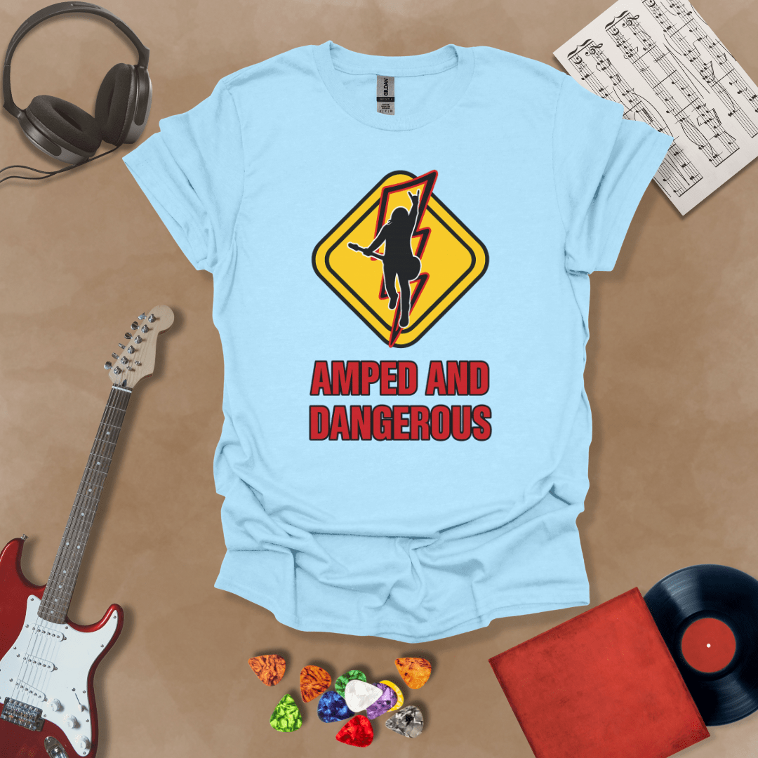 Amped and Dangerous Unisex Softstyle T-Shirt