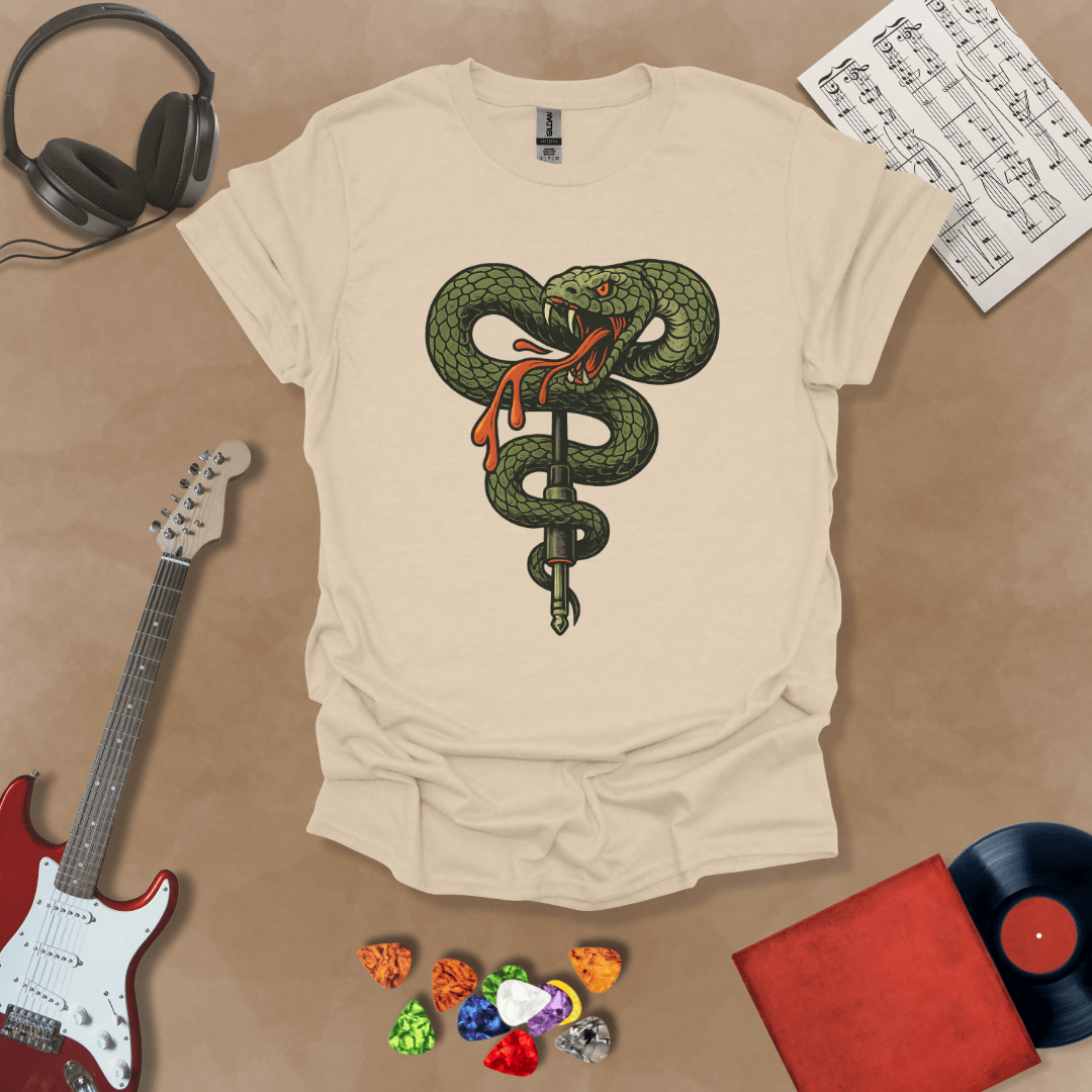 Viper: Art Series – Coiled Wrap Unisex Softstyle T-Shirt