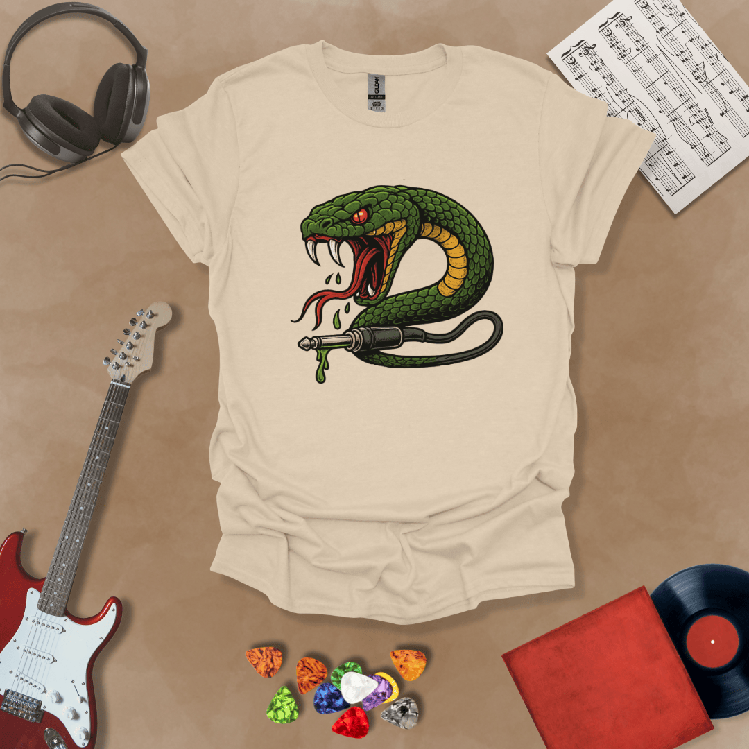 Viper: Art Series Venomous Licks-Dark Strike Unisex Softstyle T-Shirt