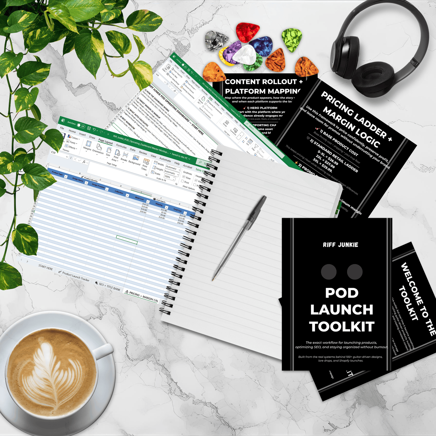 Riff Junkie POD Launch Toolkit