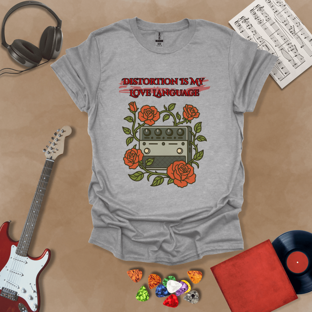 Distortion Is My Love Language Unisex Softstyle T-Shirt