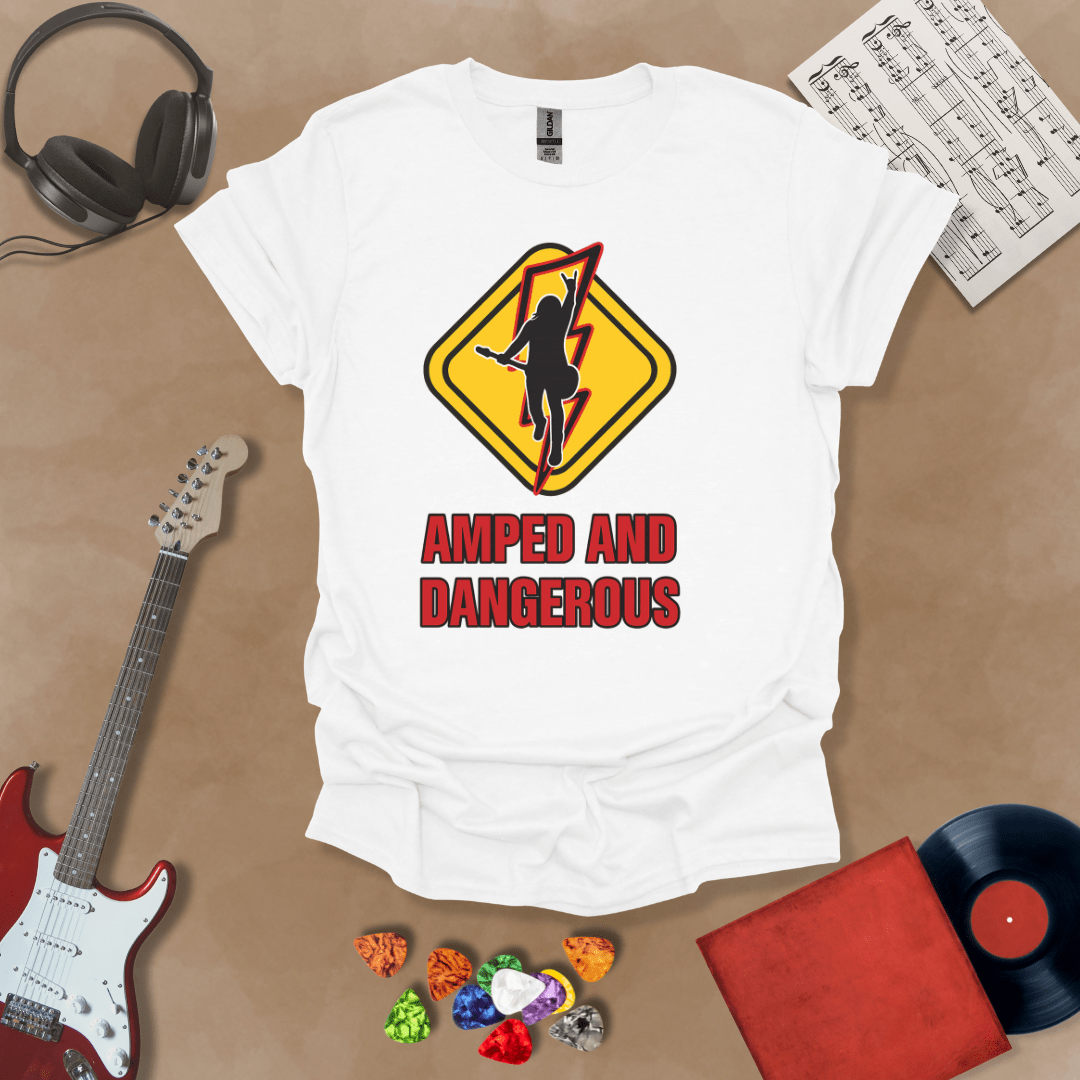Amped and Dangerous Unisex Softstyle T-Shirt