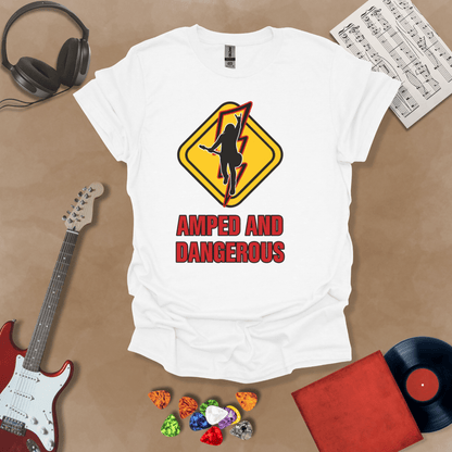 Amped and Dangerous Unisex Softstyle T-Shirt