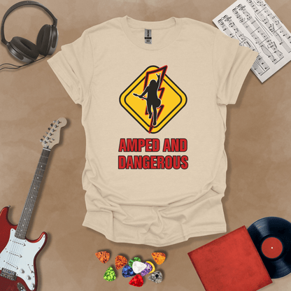 Amped and Dangerous Unisex Softstyle T-Shirt