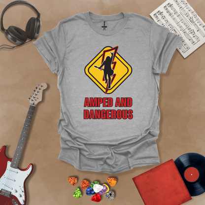 Amped and Dangerous Unisex Softstyle T-Shirt