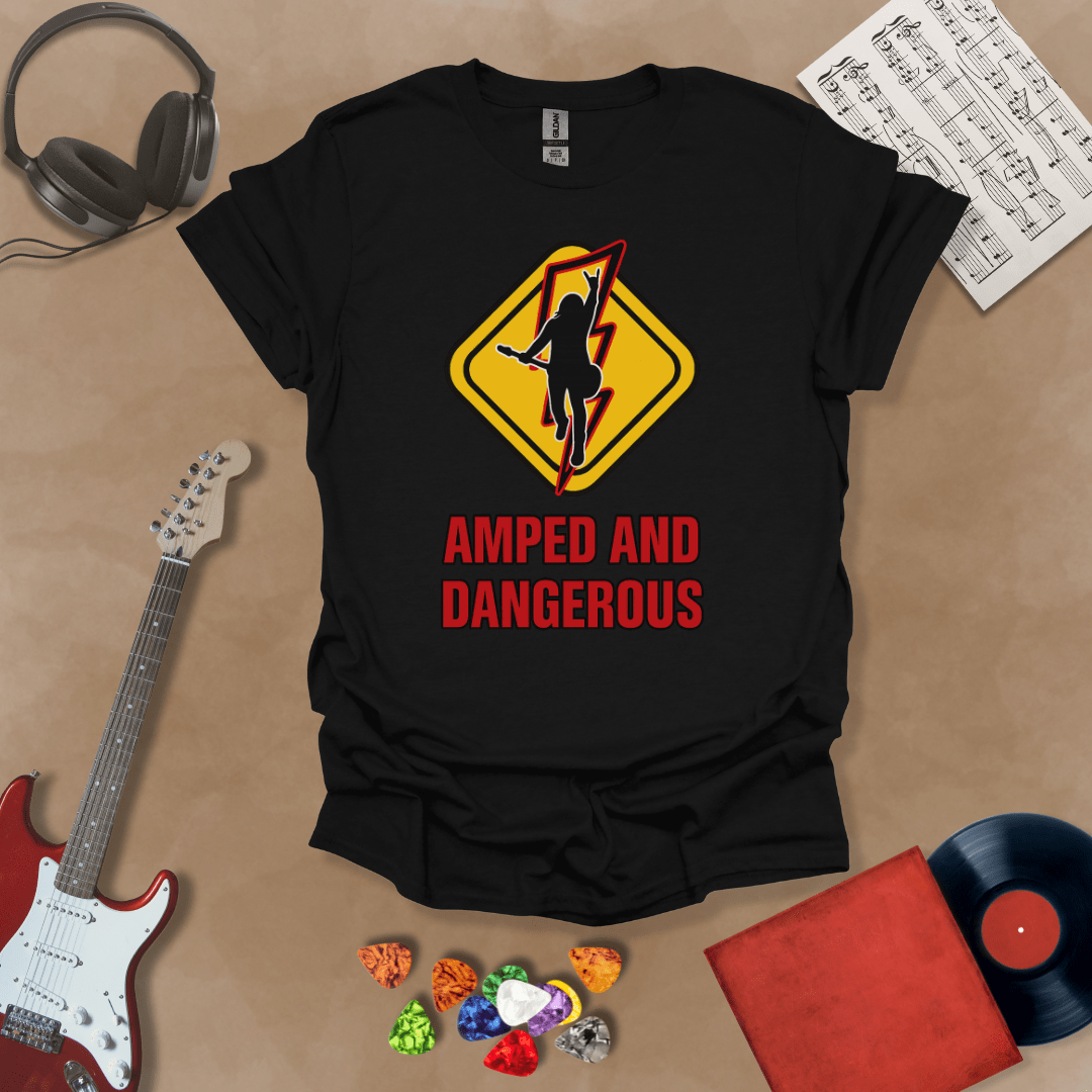 Amped and Dangerous Unisex Softstyle T-Shirt