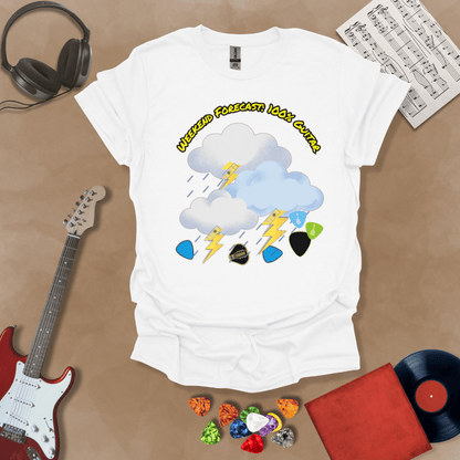 Weekend Forecast 100% Guitar Unisex Softstyle T-Shirt