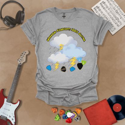 Weekend Forecast 100% Guitar Unisex Softstyle T-Shirt