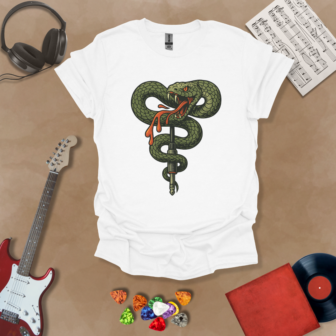 Viper: Art Series – Coiled Wrap Unisex Softstyle T-Shirt
