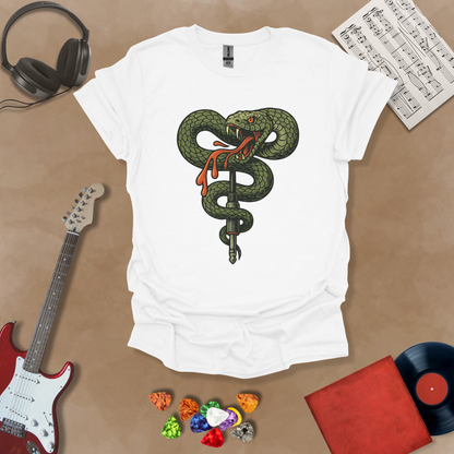 Viper: Art Series – Coiled Wrap Unisex Softstyle T-Shirt