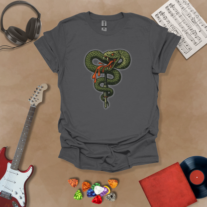 Viper: Art Series – Coiled Wrap Unisex Softstyle T-Shirt