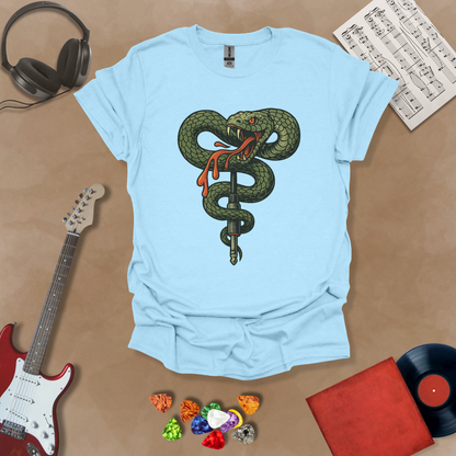 Viper: Art Series – Coiled Wrap Unisex Softstyle T-Shirt
