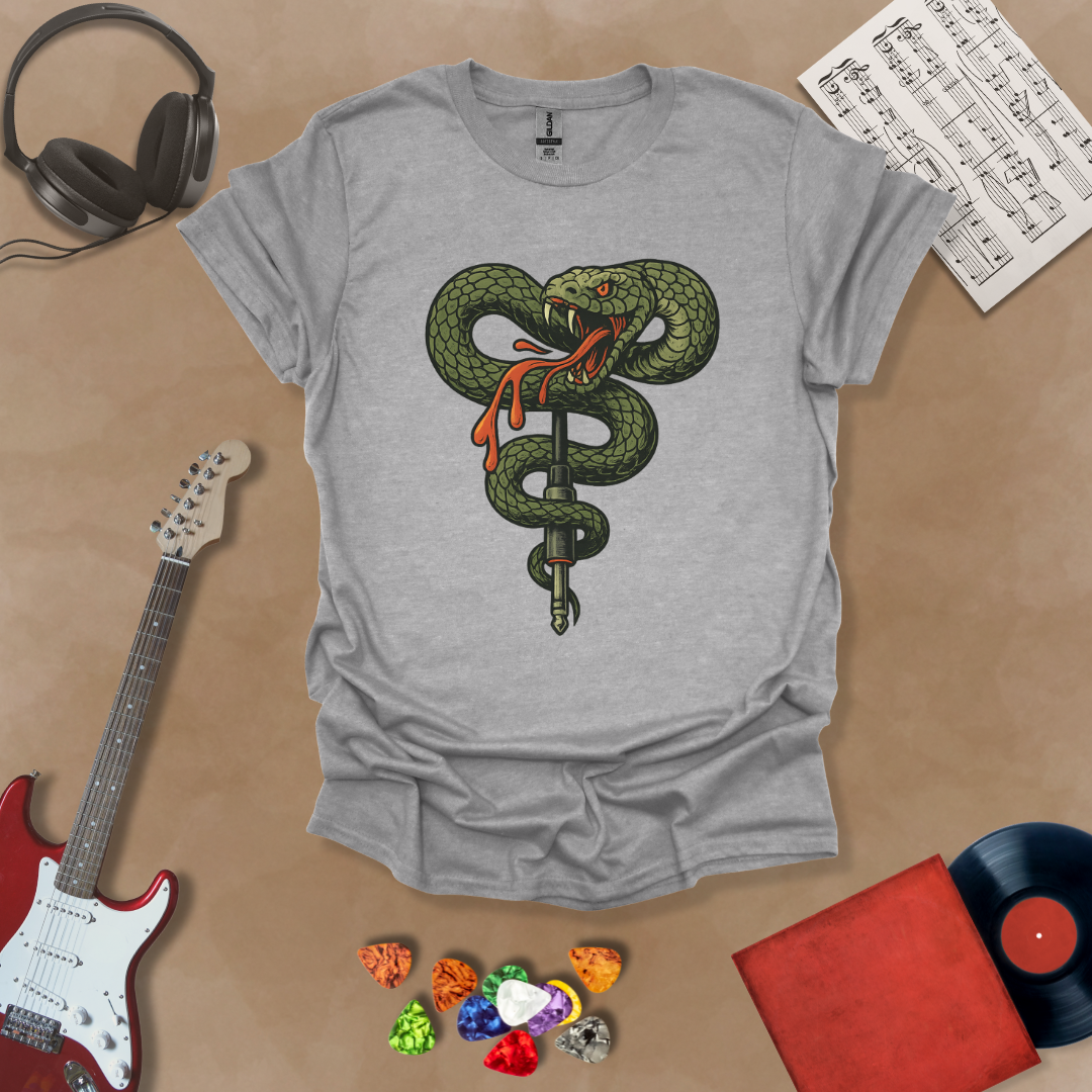 Viper: Art Series – Coiled Wrap Unisex Softstyle T-Shirt