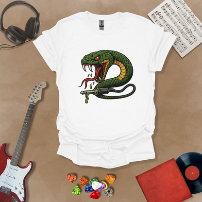 Viper: Art Series Venomous Licks-Dark Strike Unisex Softstyle T-Shirt